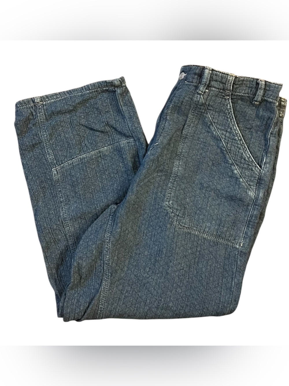 Free People We The Free Midnight Voyage Harem Jeans size S - Picture 5 of 9